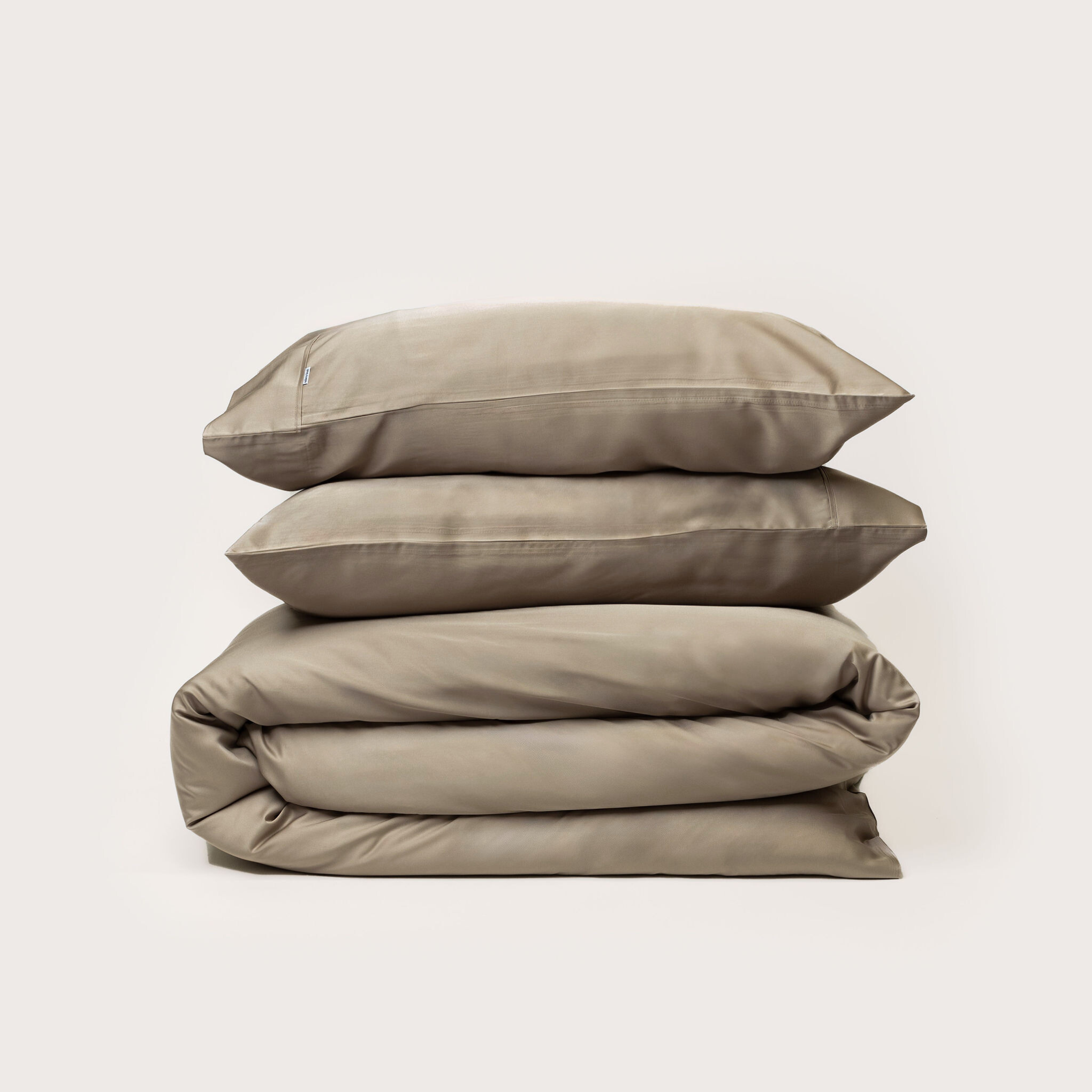 Bamboo Quilt Cover – Latte