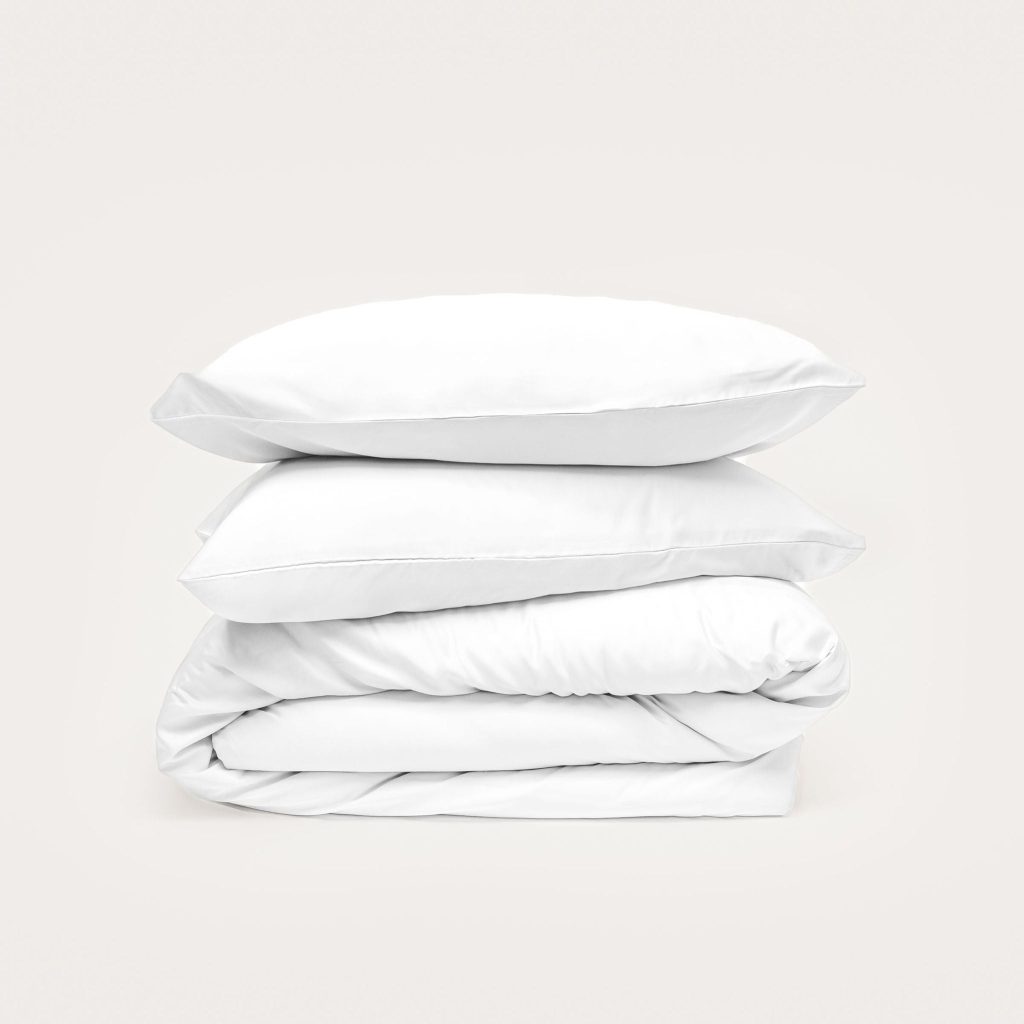 Bamboo Quilt Cover – White
