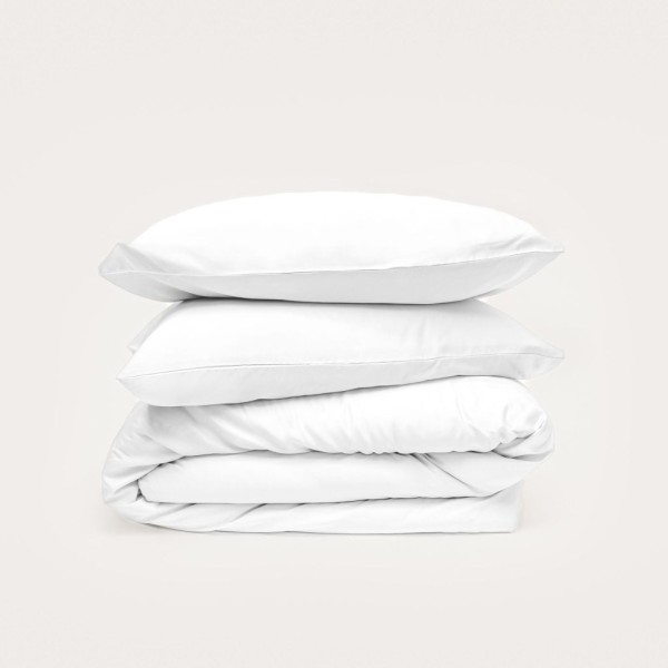 Bamboo Quilt Cover – White